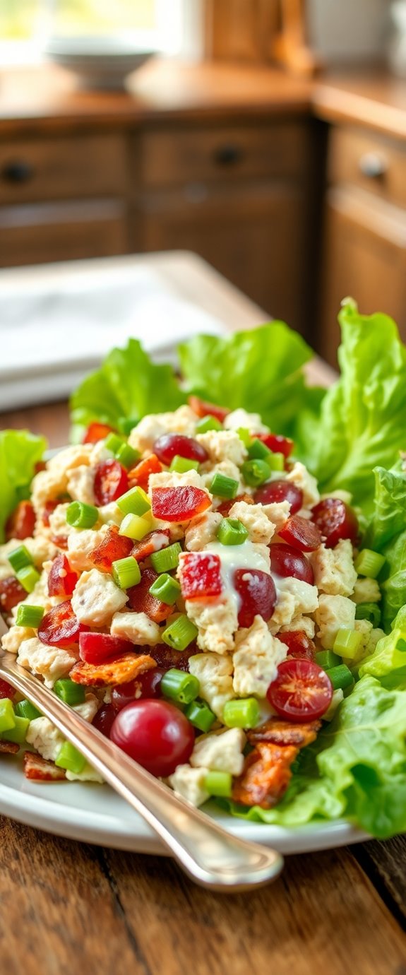 bacon infused chicken salad recipe