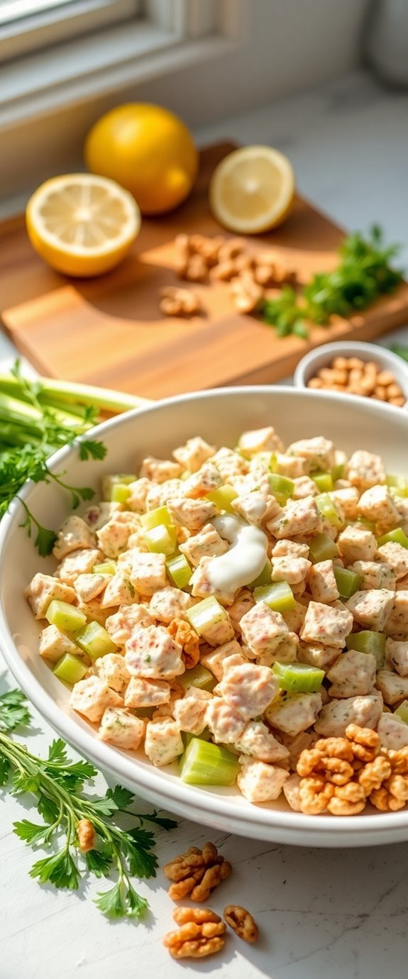 chicken salad without onion