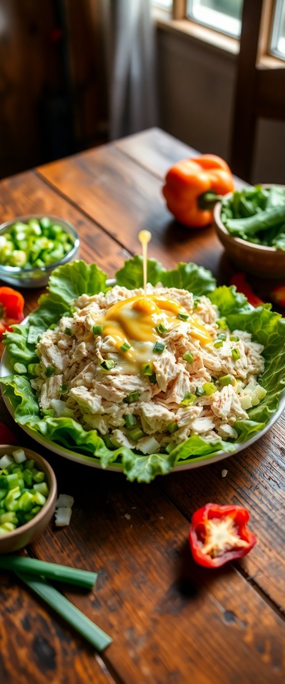 green onion chicken salad