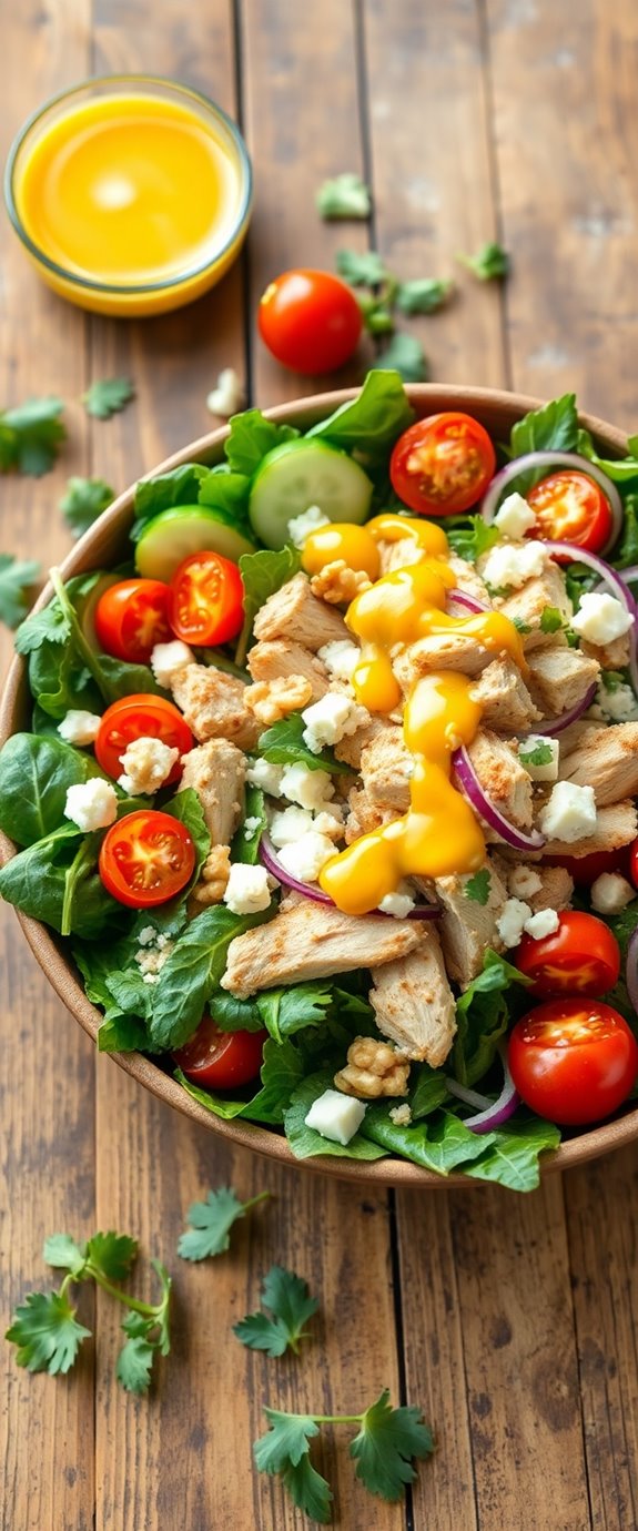 honey mustard chicken salad