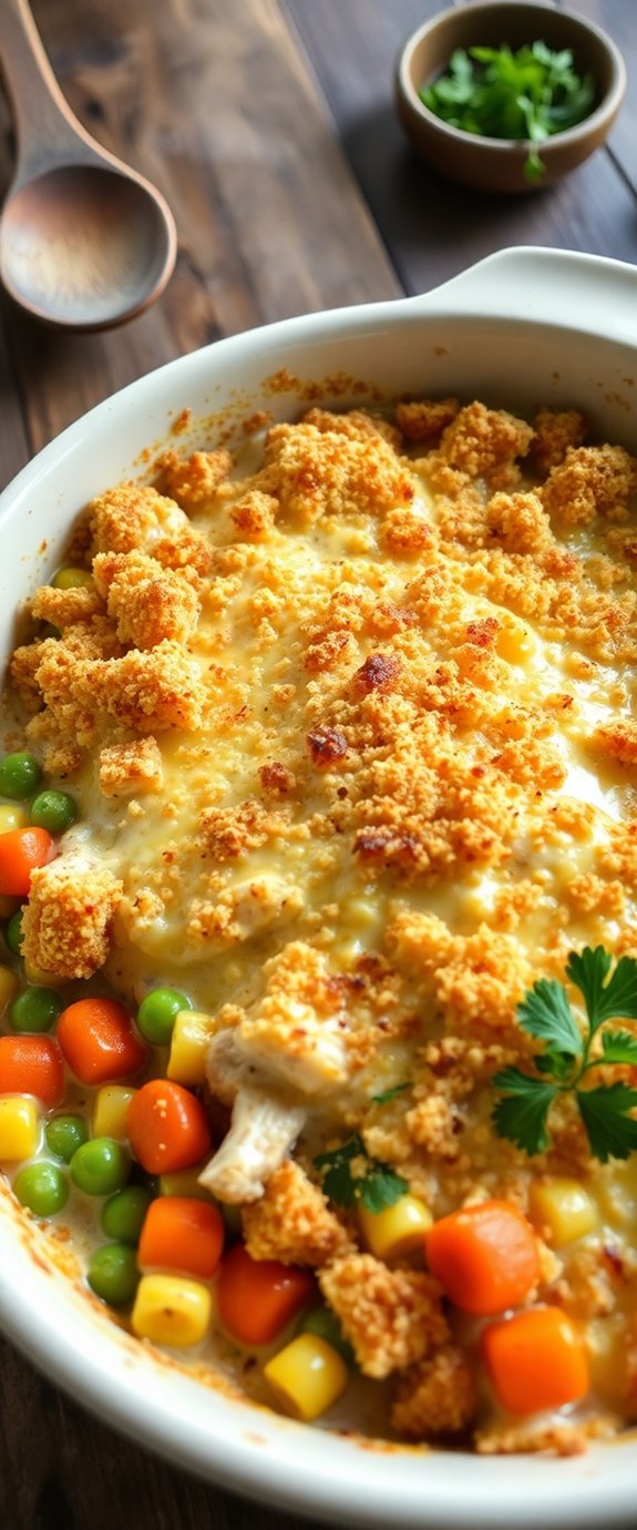 Leftover Roast Chicken Casserole Recipe