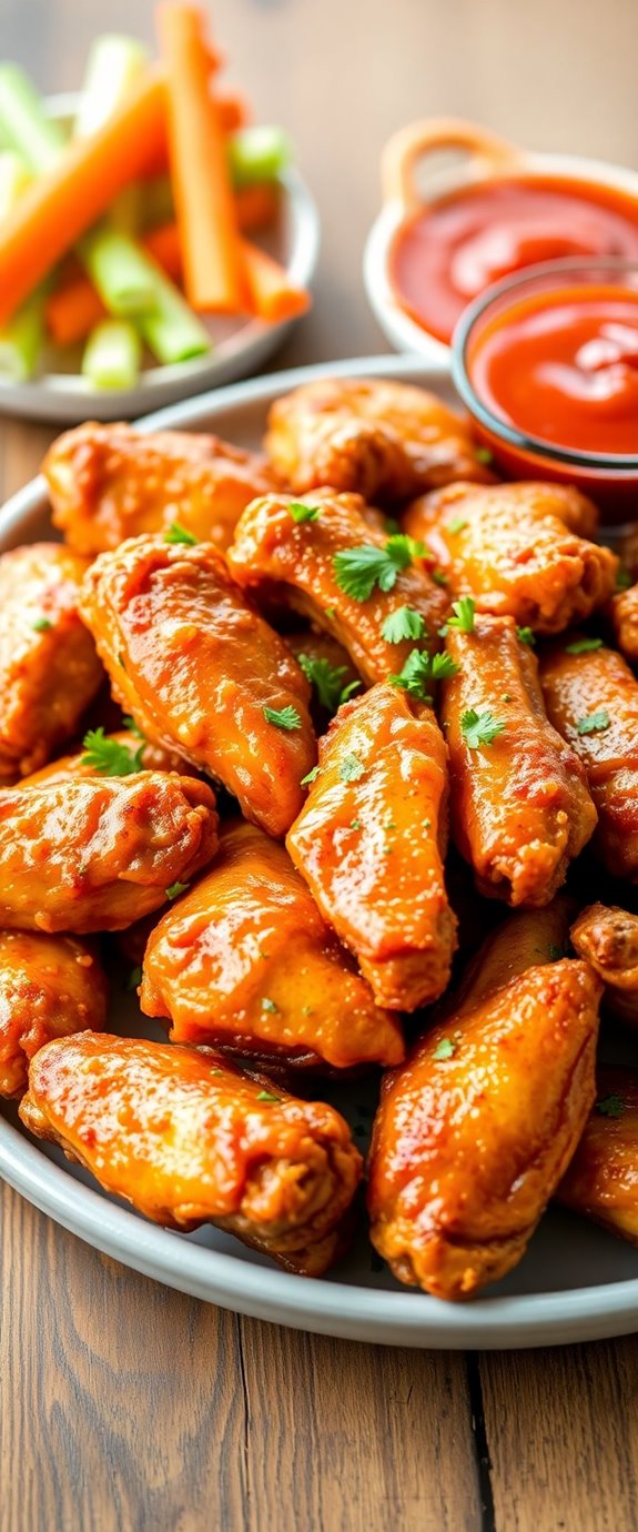 crispy air fryer wings
