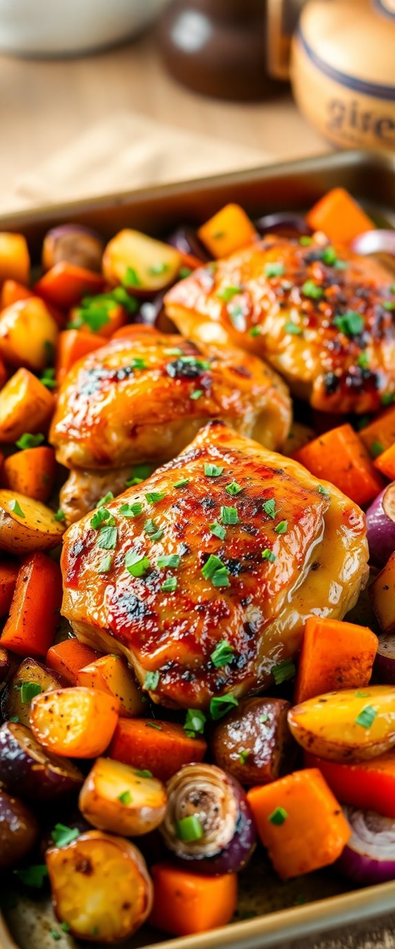 easy one pan chicken dinners