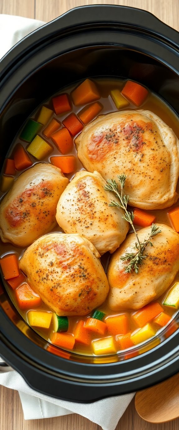 Easy Healthy Chicken Breast Crockpot Recipe