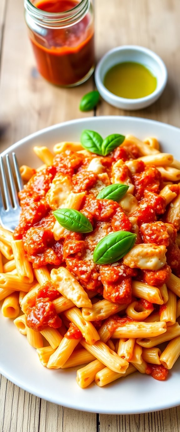 instant pot chicken pasta