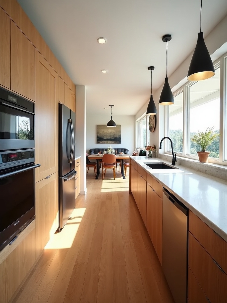 appliances arranged for flow