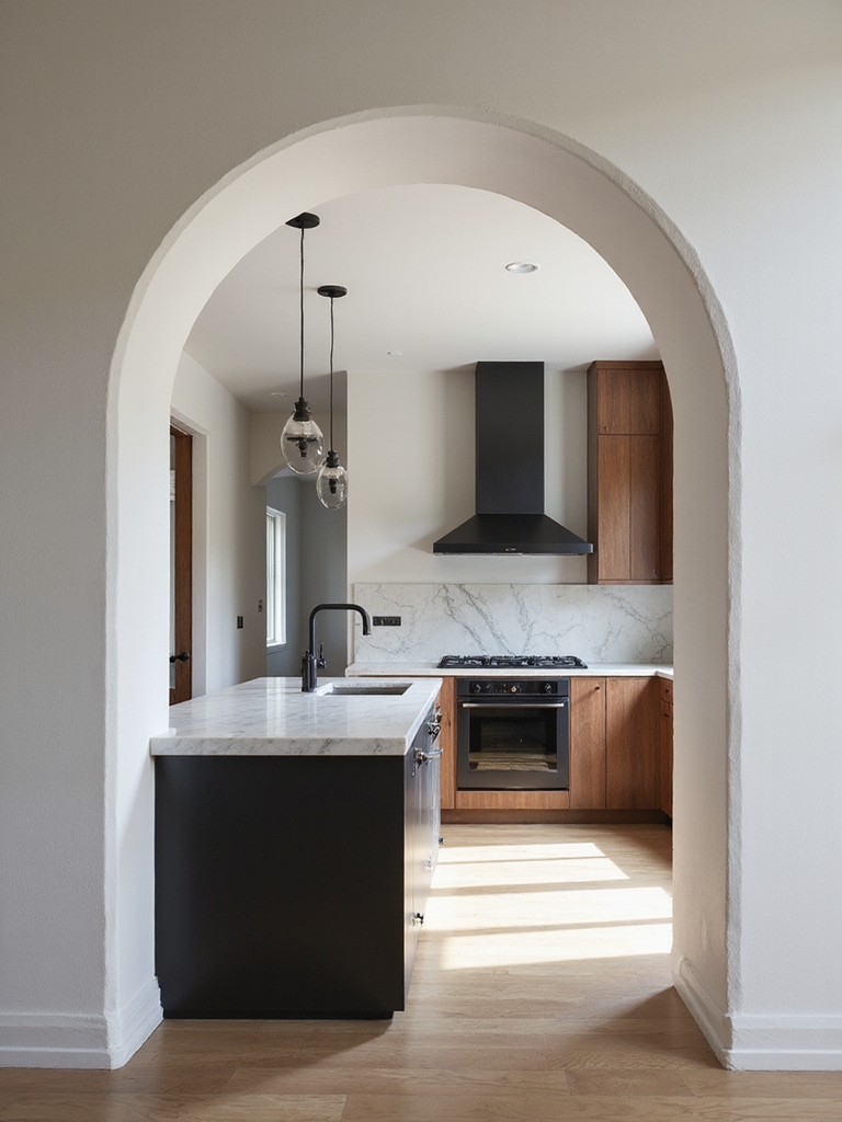 arch placement guided by function