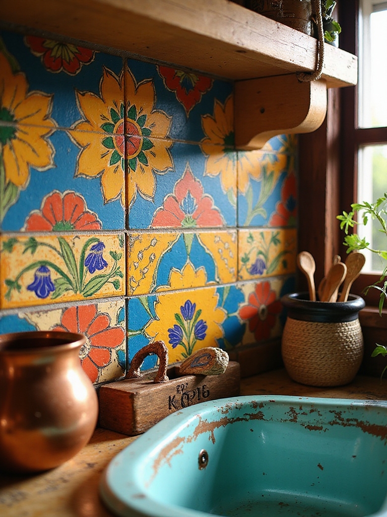 balanced bold tile placement