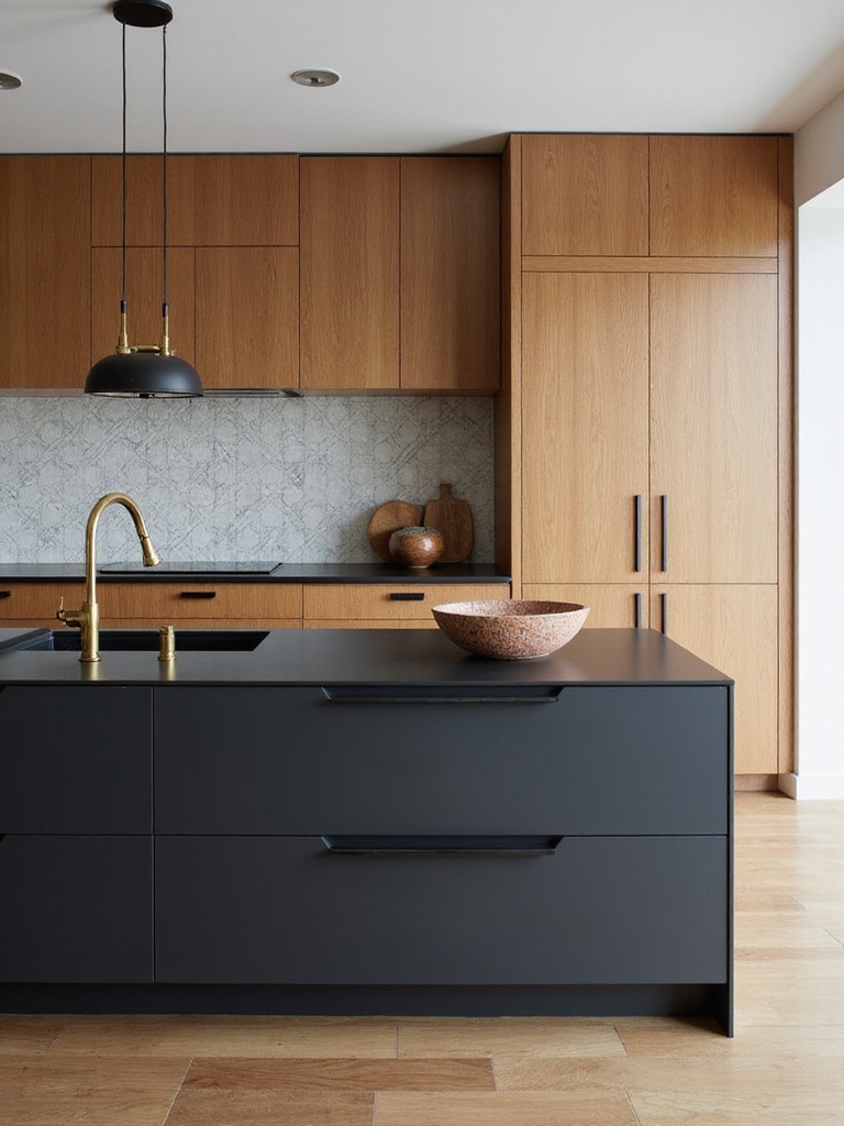 balanced work zone kitchen flow