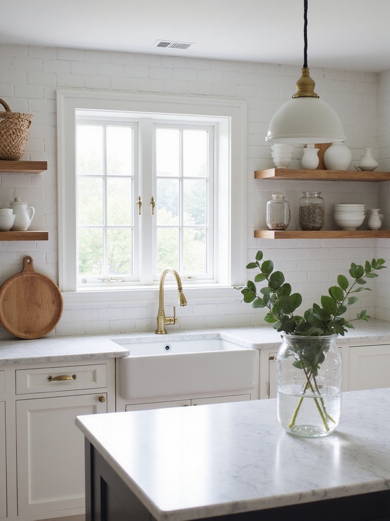bright cohesive budgeted timeless kitchen