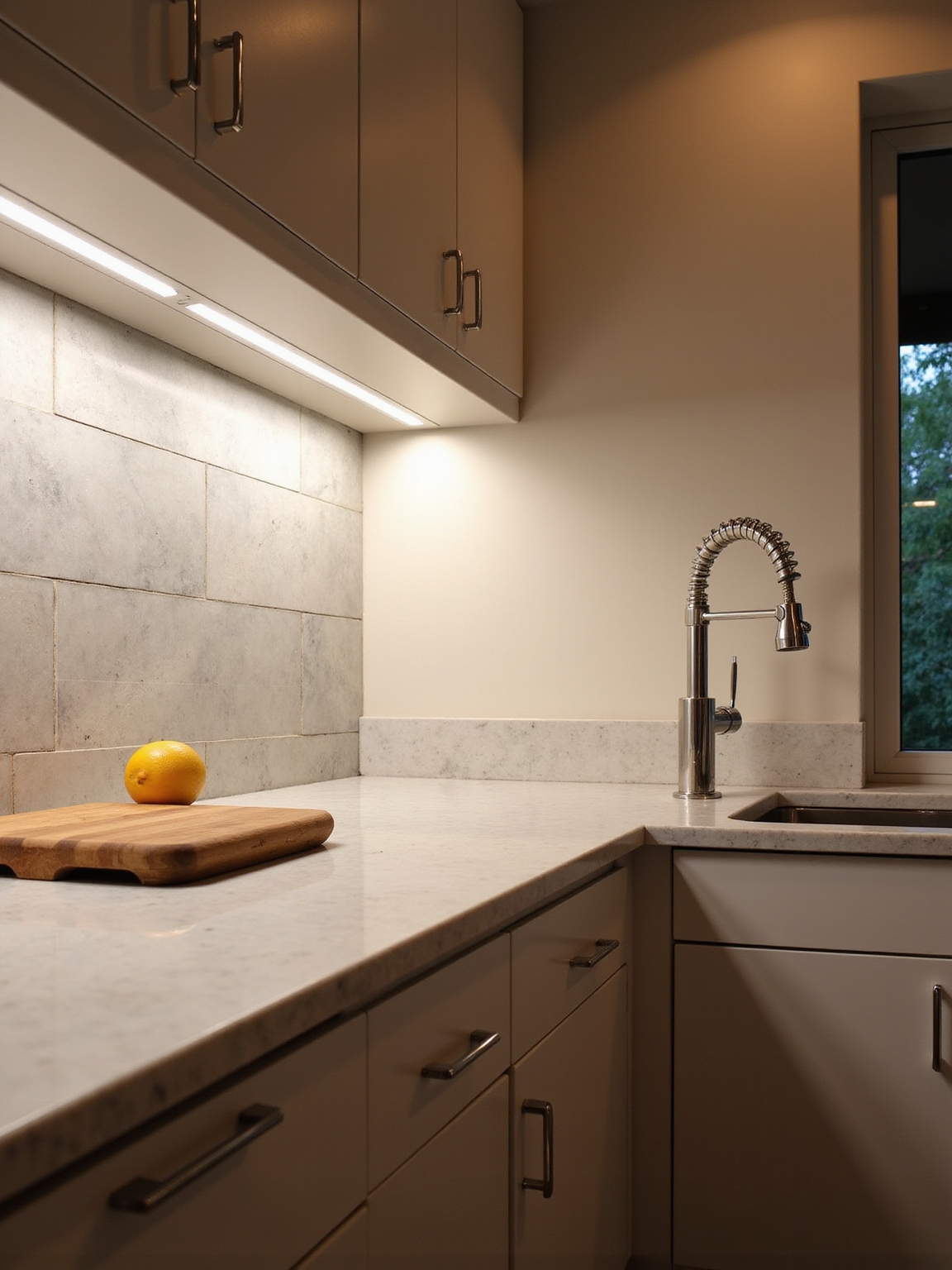 center fixtures for even coverage