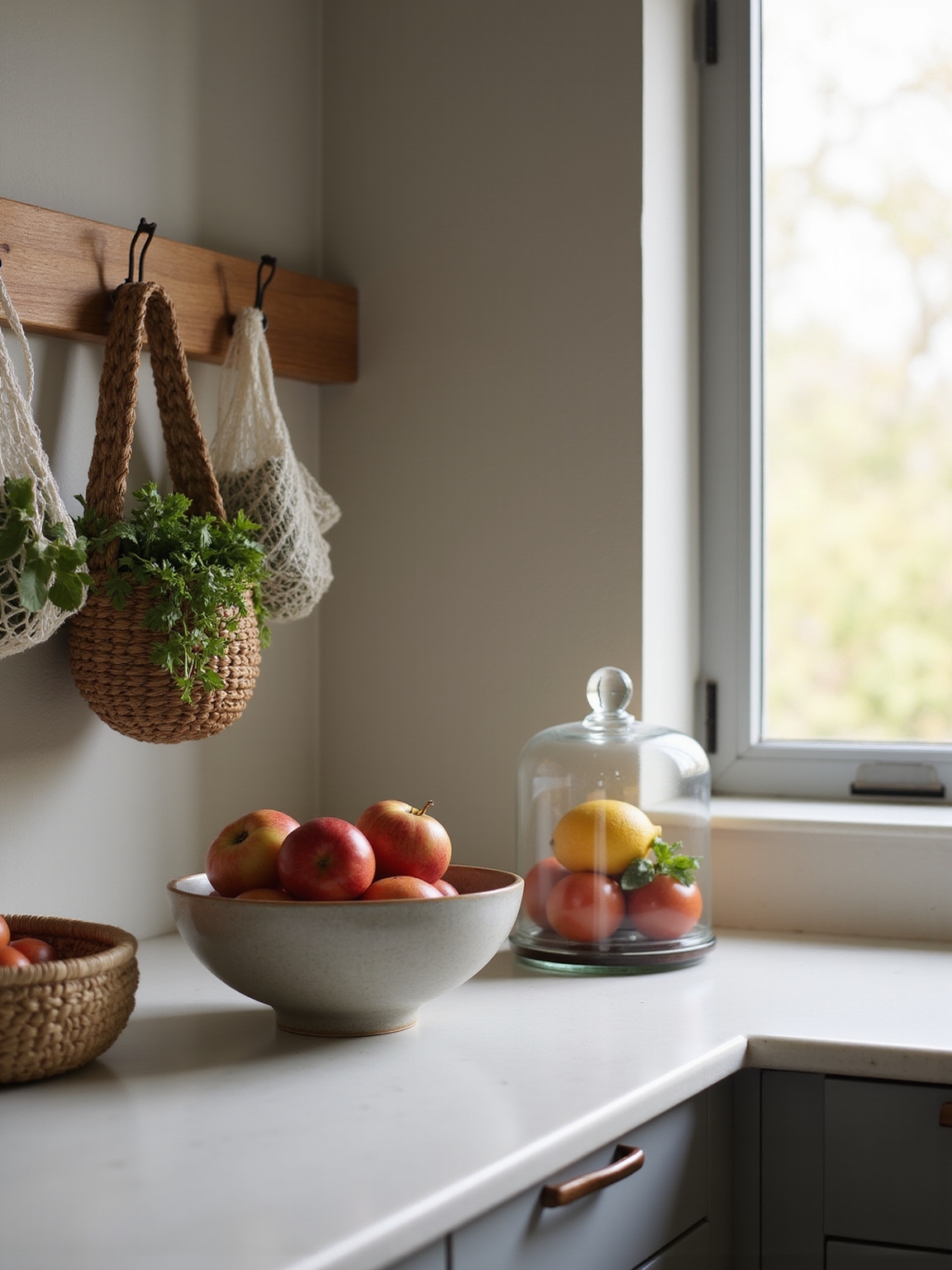 chic produce storage ideas