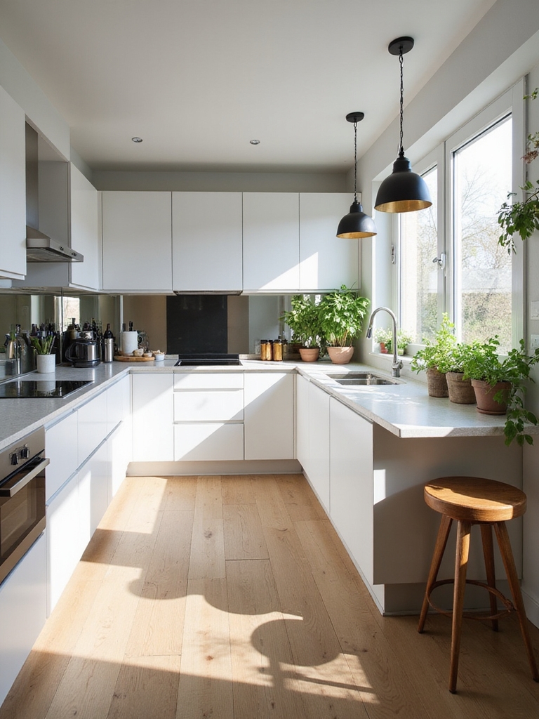 choose practical open plan layout