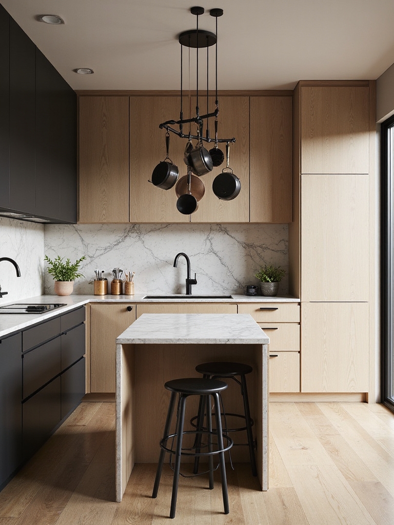 compact multifunctional kitchen island