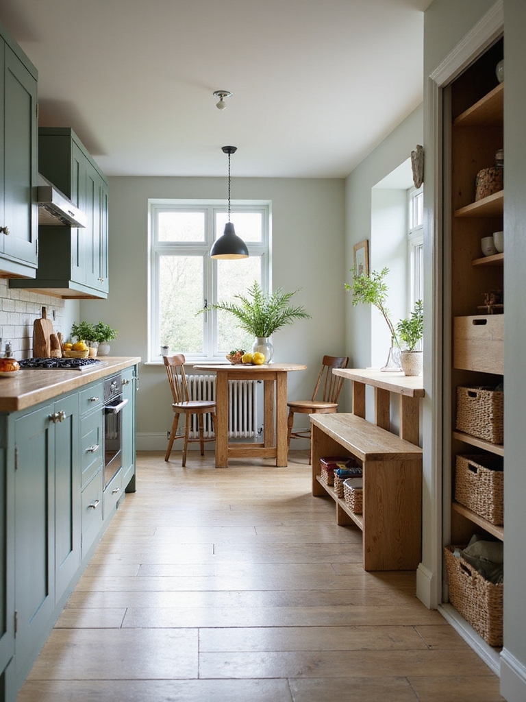 cozy clever hidden pantry storage
