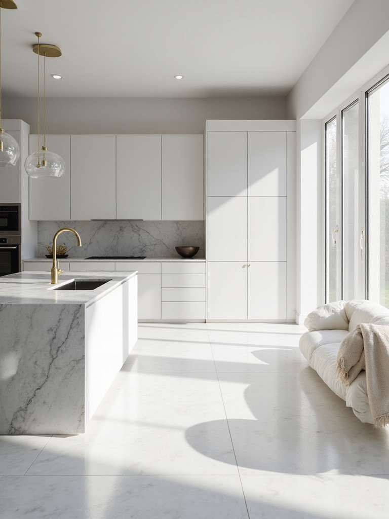 crisp whites warm creams