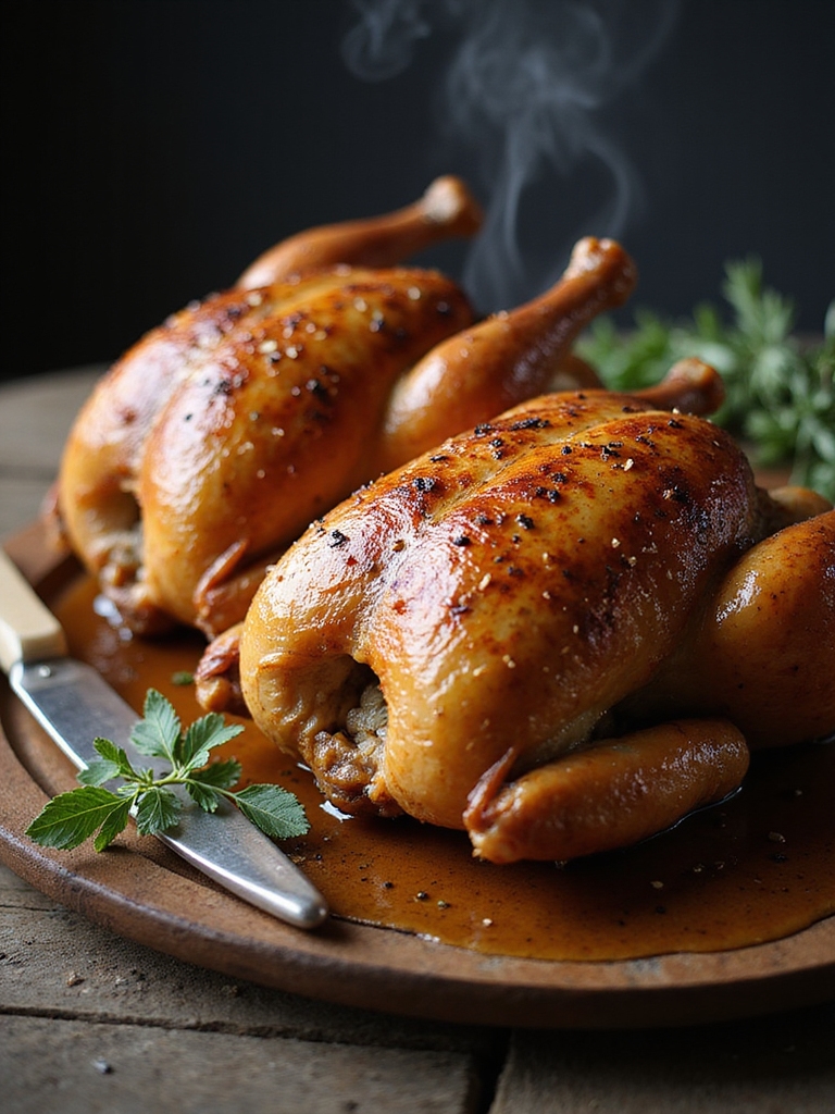 crispy skin juicy meat