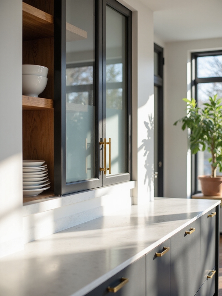durable tempered framed glassdoors