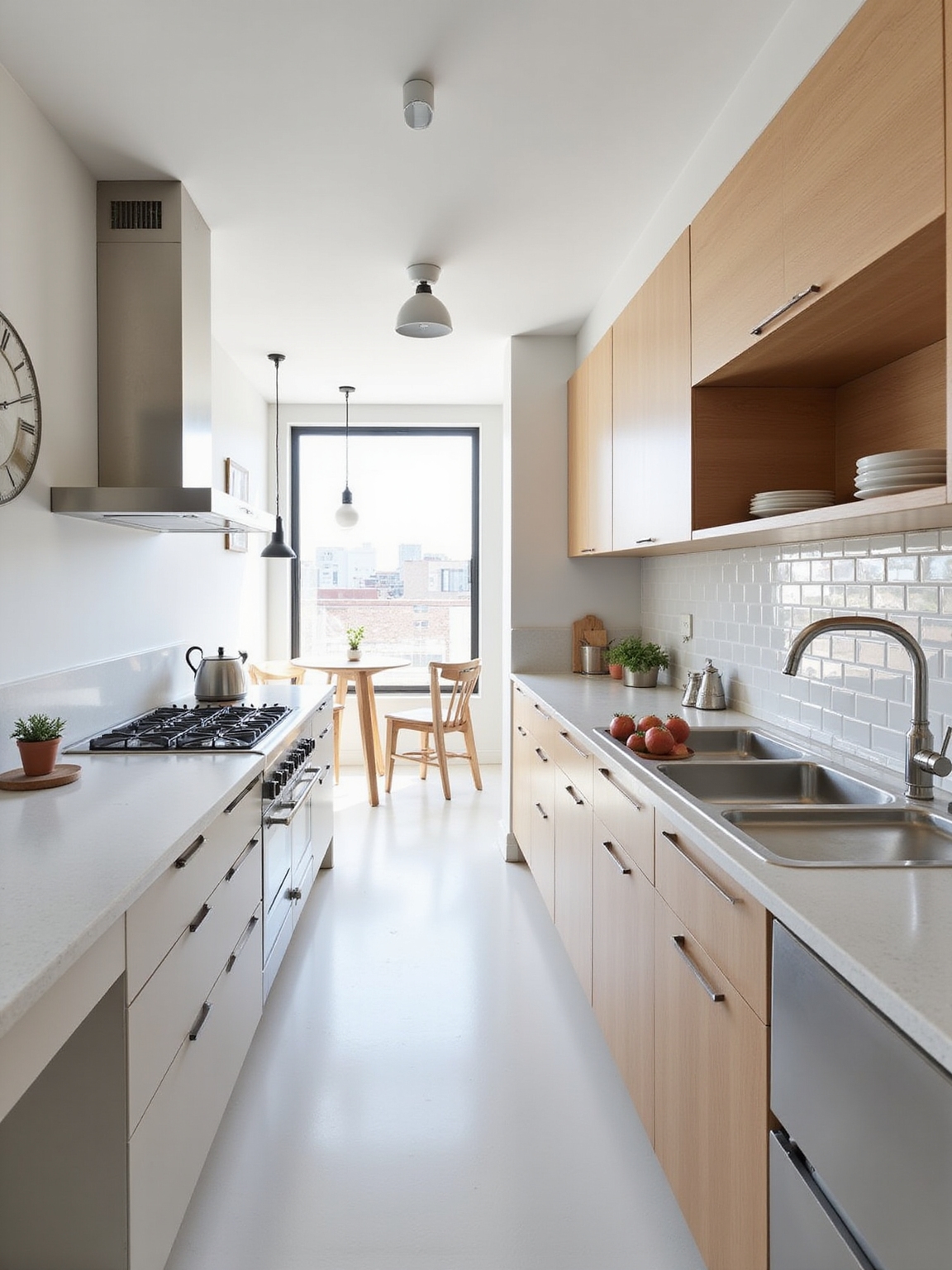 efficient small kitchen layout choices