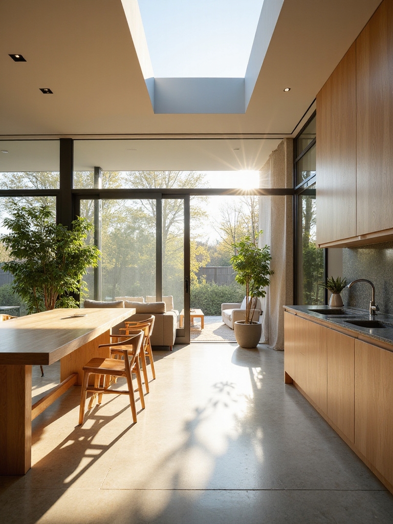 enlarge glazed openings for daylight