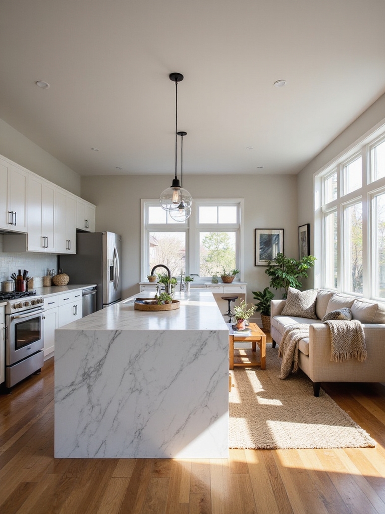 functional social kitchen island