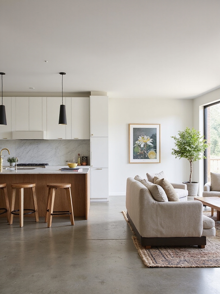 gathering focused calm open plan