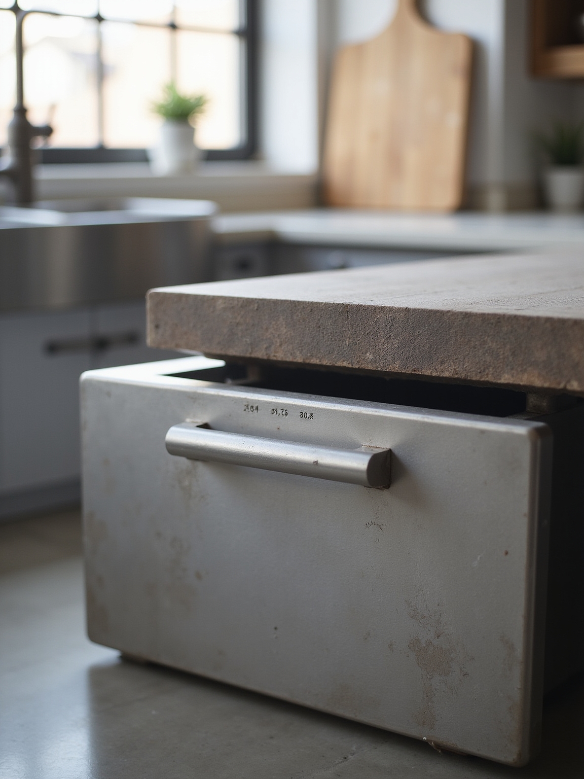 gauge to thickness sink guide