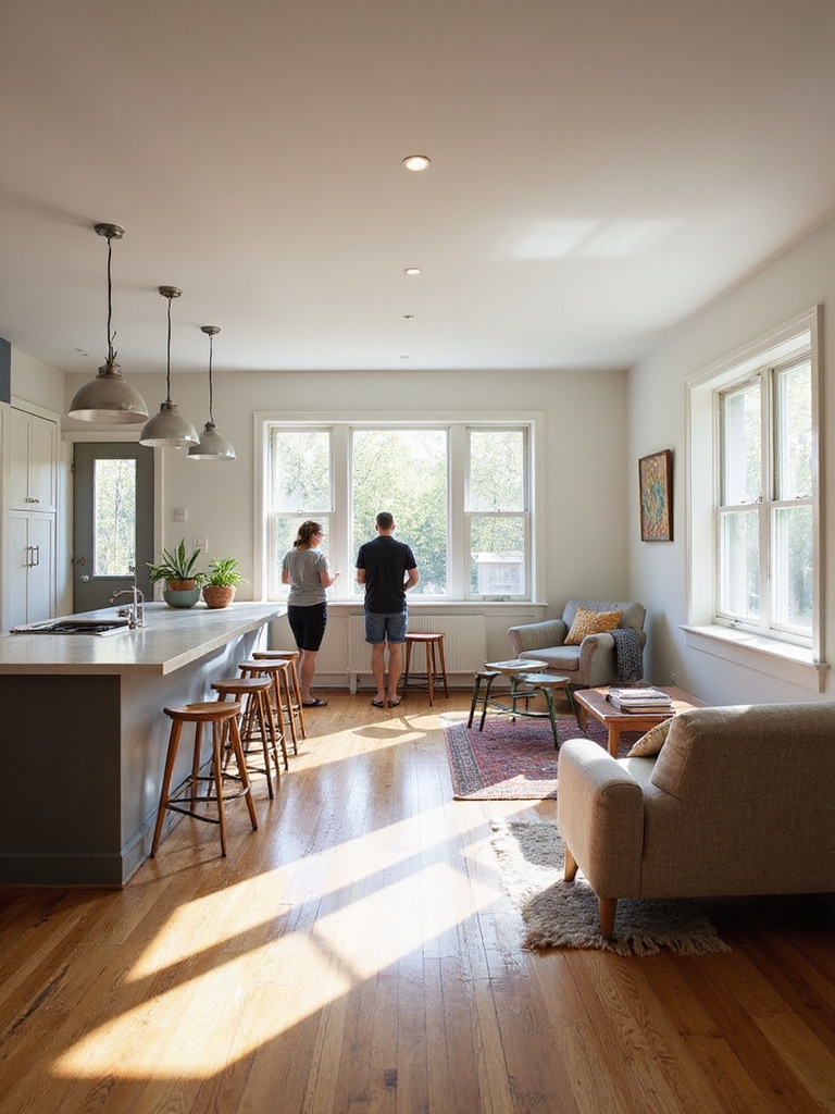 keep clear kitchen lounge paths