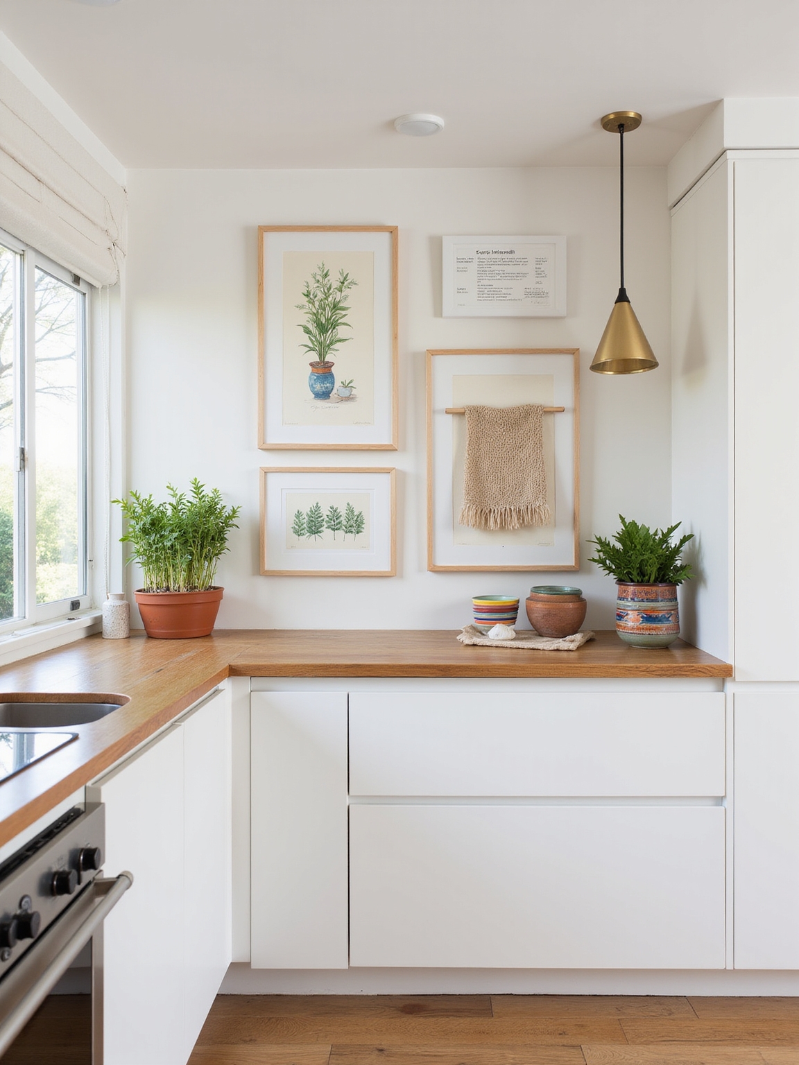 kitchen gallery wall inspiration