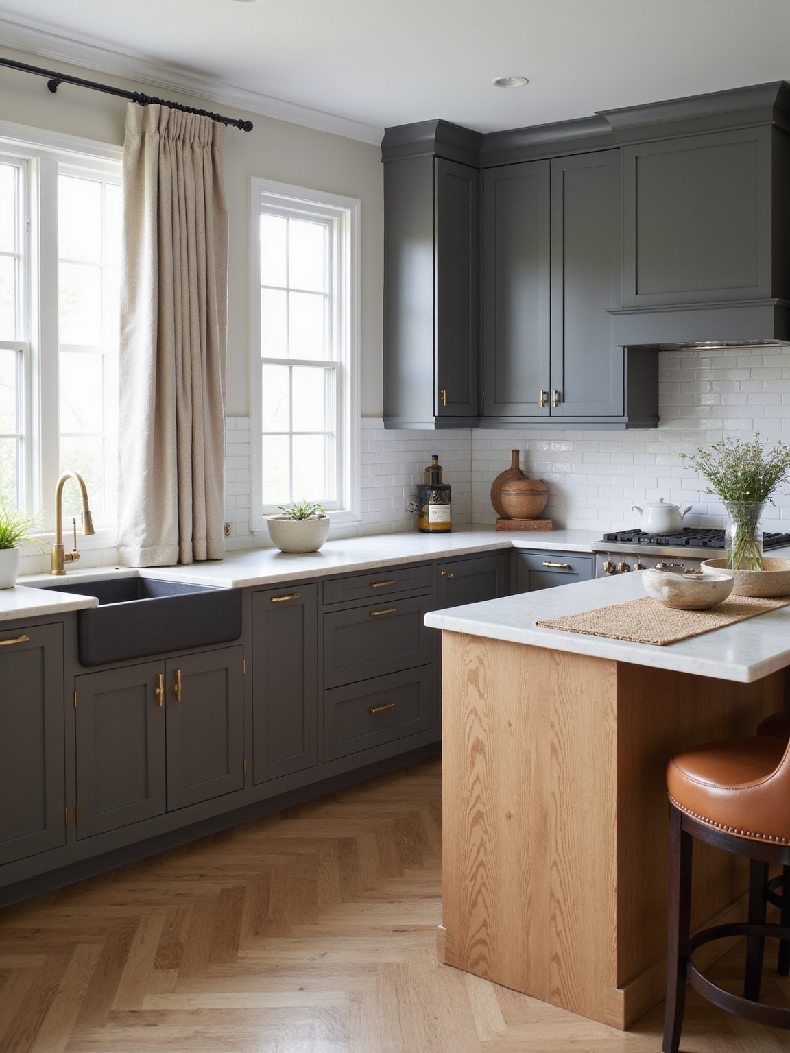 layer warm and cool neutrals