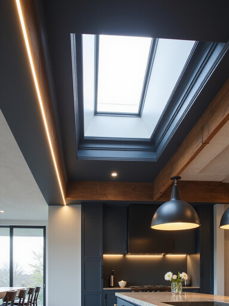 light reflective textured ceiling treatments