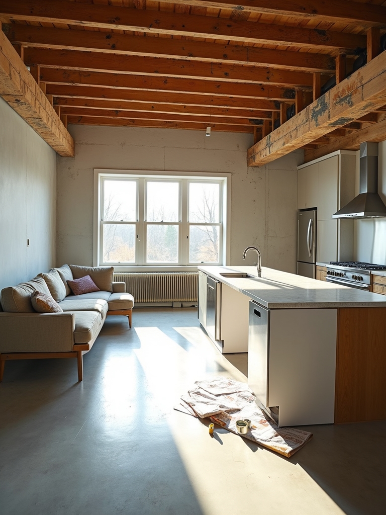 load bearing walls beams timeline