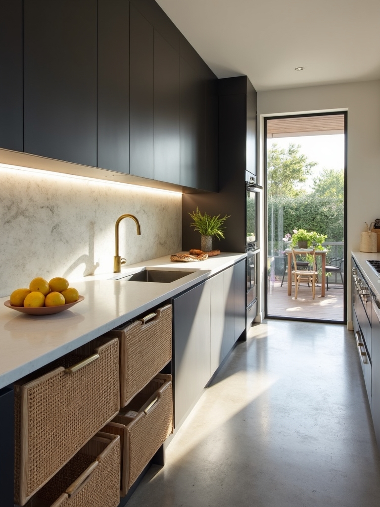 luxe forgiving surfaces for kitchens