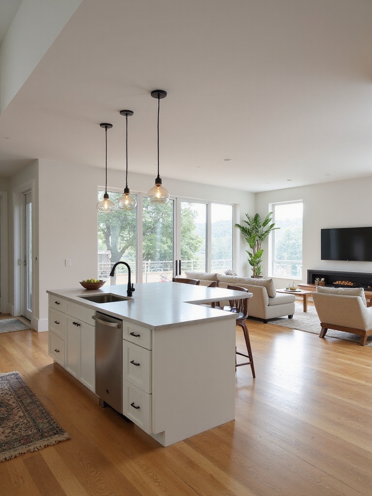 maintain three foot aisle flow