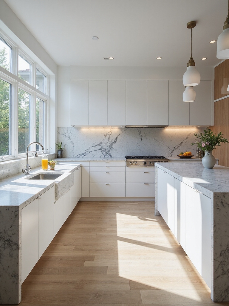 marble warmth quartz practicality
