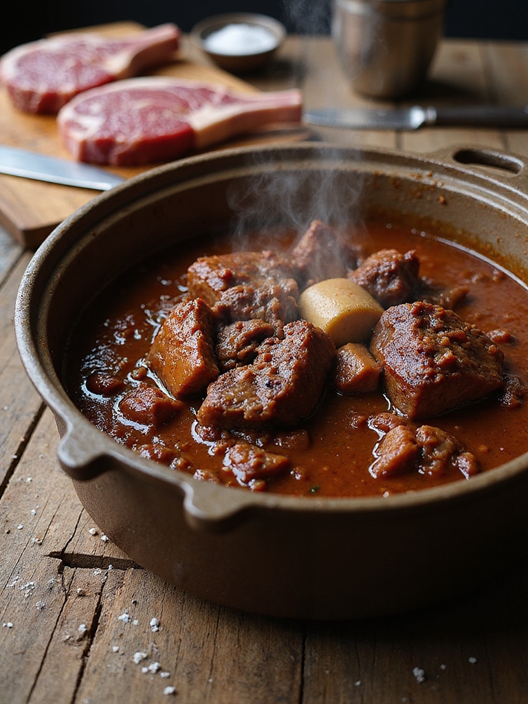 marbled cuts for slow braising