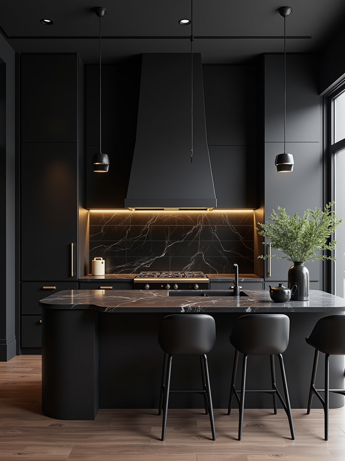 matte anchor with warm accents