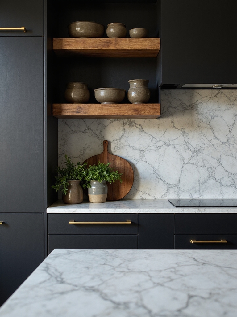 matte glossy wood metal