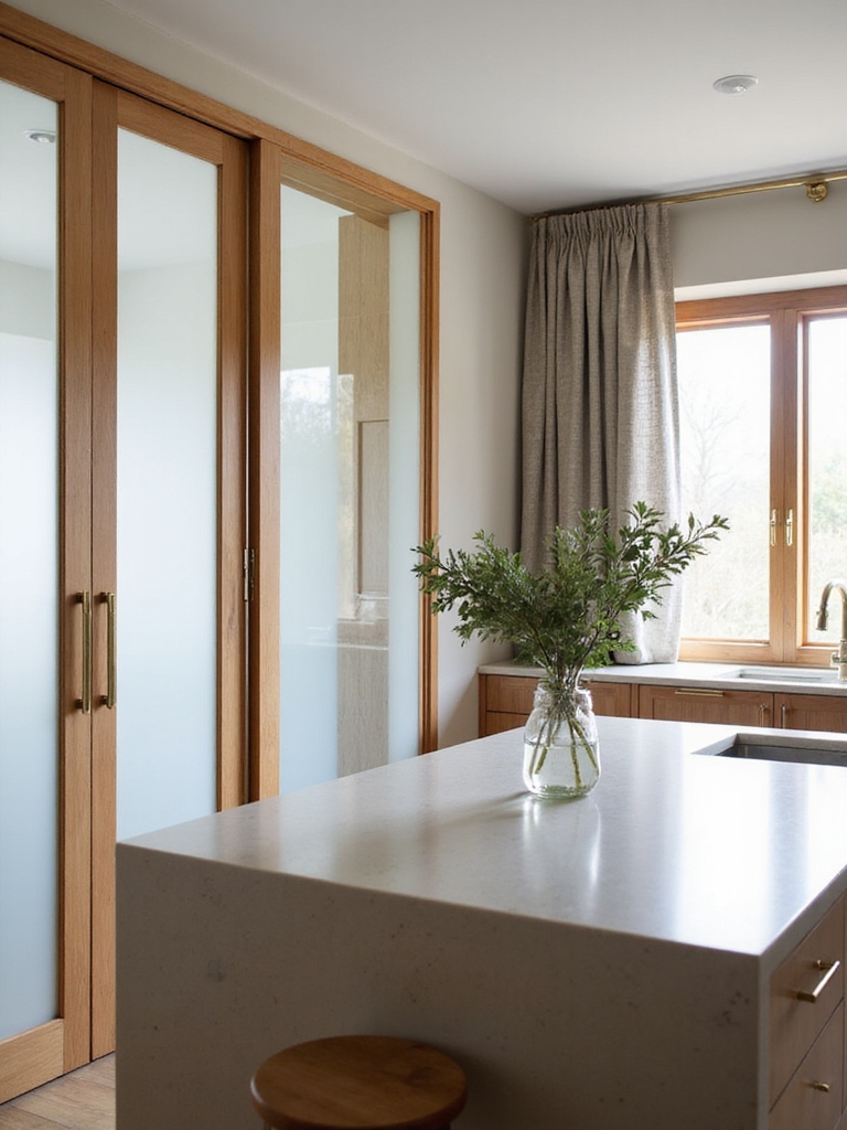matte surfaces diffused light concealed storage