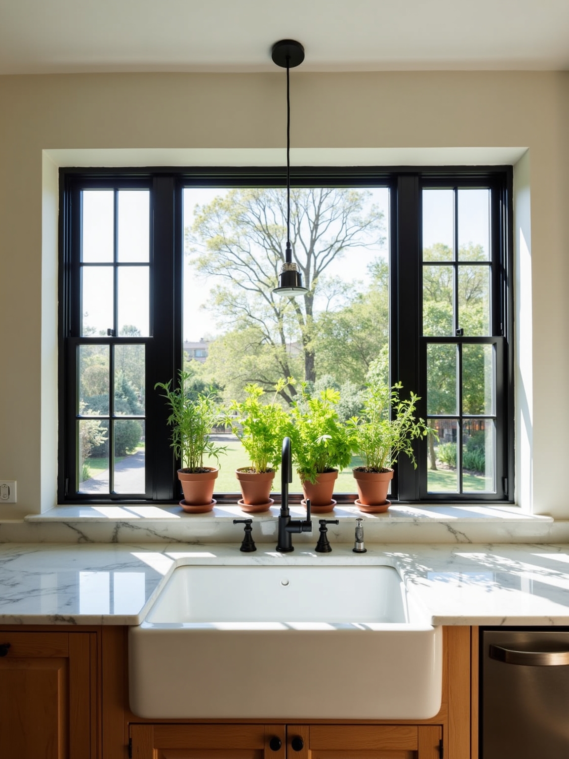 maximize natural light with large