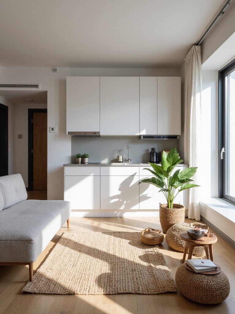 maximize small open concept living