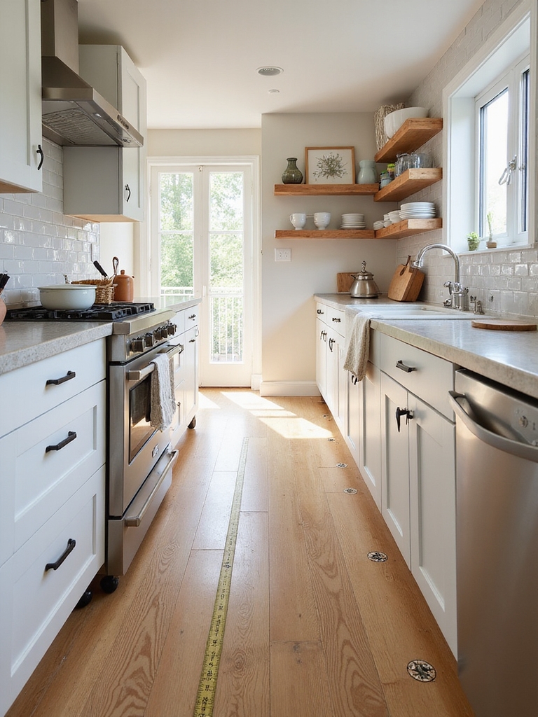 measure zones aisles depths