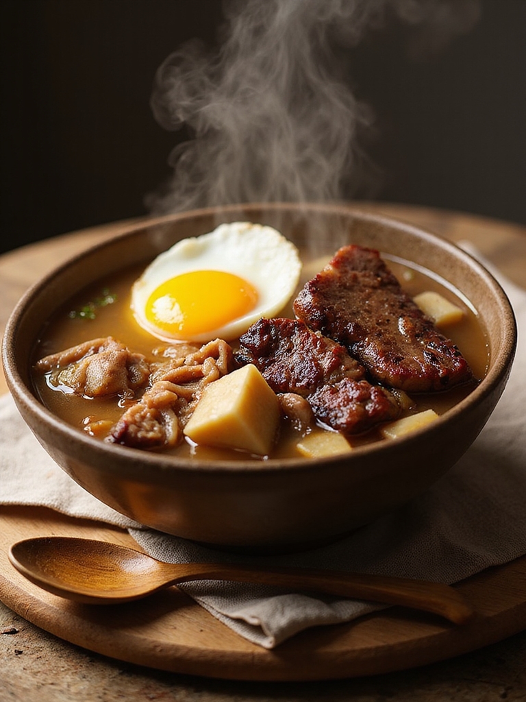 meaty bone broth lunch fix