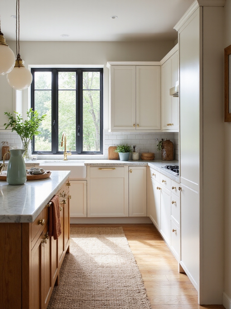 muted dusty sage accents