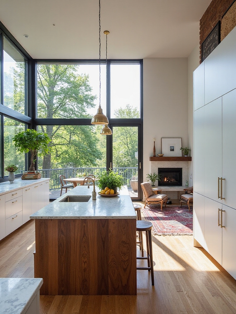 open kitchen practical socialization