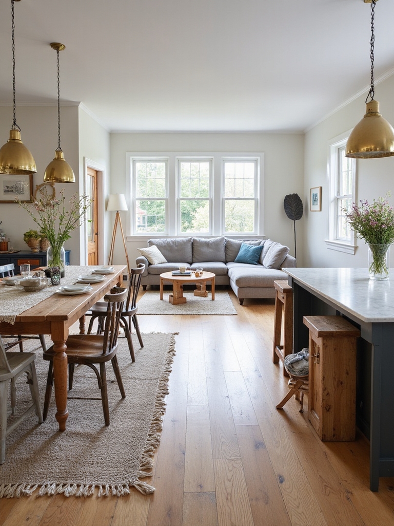 open plan family friendly living