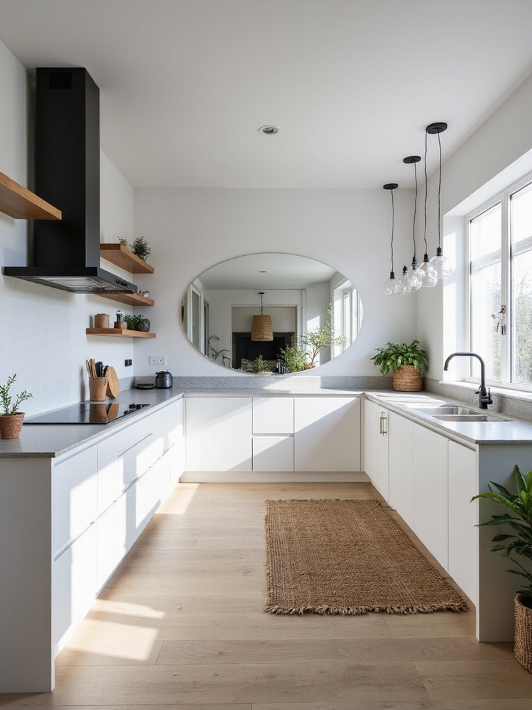 open plan visual continuity design