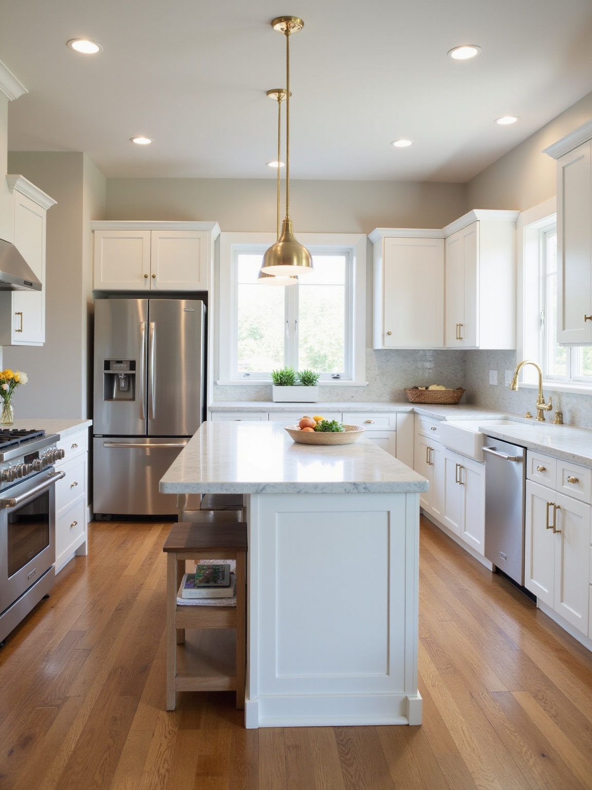 optimize kitchen work triangle