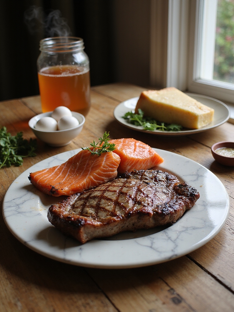 organ meats fish broth