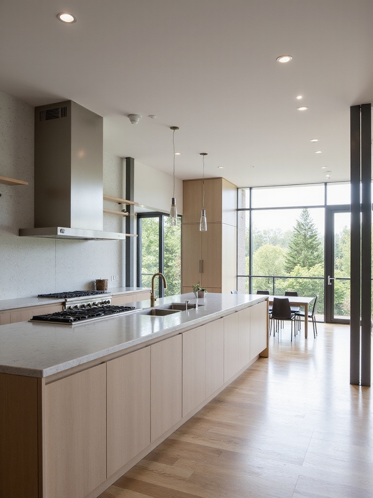 preserve open sightlines and flow